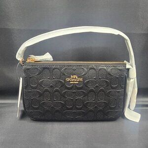 Coach Nolita 19 in Signature Embossed Leather C7362 Black